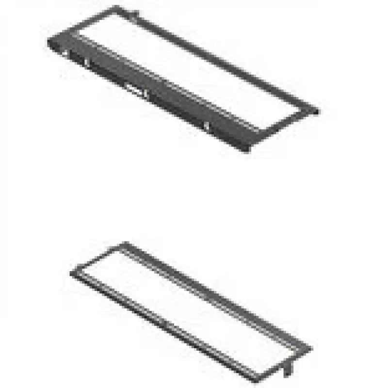 Soportes de ventilador HAVN HS 420 para radiadores de 360 mm - negro