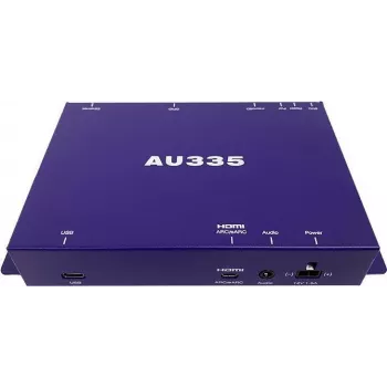 Reproductor multimedia digital BrightSign AU335 azul 100 Mbit/s Ethernet Dolby Atmos