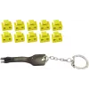Bloqueador de puerto ShiverPeaks 08-01032 RJ-45 amarillo con llave