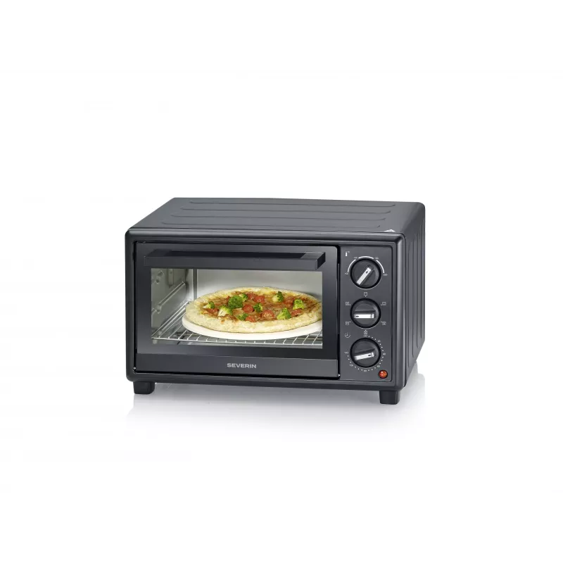 Horno eléctrico de mesa SEVERIN TO 2079 — capacidad 20 l, 1600 W, negro