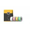 Pack de cartuchos para impresora de etiquetas Kodak M50 Label Era, cartucho de recambio amarillo M50Y con 13 rollos de etiquetas