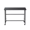 Mesa plegable Maclean, negra, portátil, 100 x 50 cm, máx. 50 kg MC-1250 B