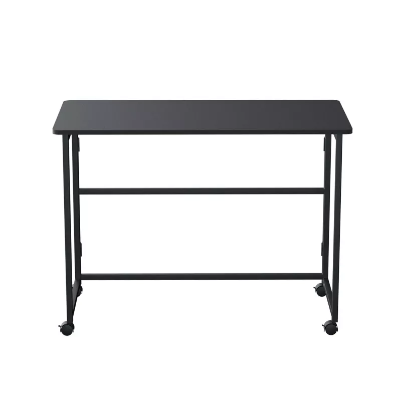 Mesa plegable Maclean, negra, portátil, 100 x 50 cm, máx. 50 kg MC-1250 B