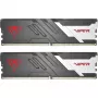 DIMM 32 GB DDR5-5600 (2x 16 GB) Kit dual, memoria RAM negra/blanca, PVV532G560C36K, Viper Venom, INTEL XMP