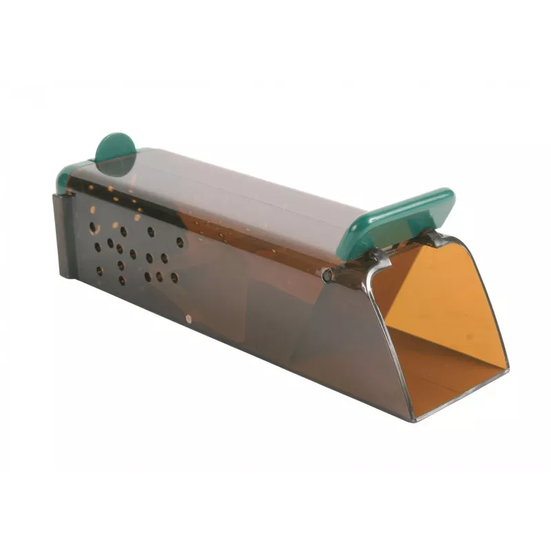 Trampa viva humanitaria para ratones Trixie TX-4192, carcasa de tecnopolímero, 60 × 45 × 170 mm, reutilizable