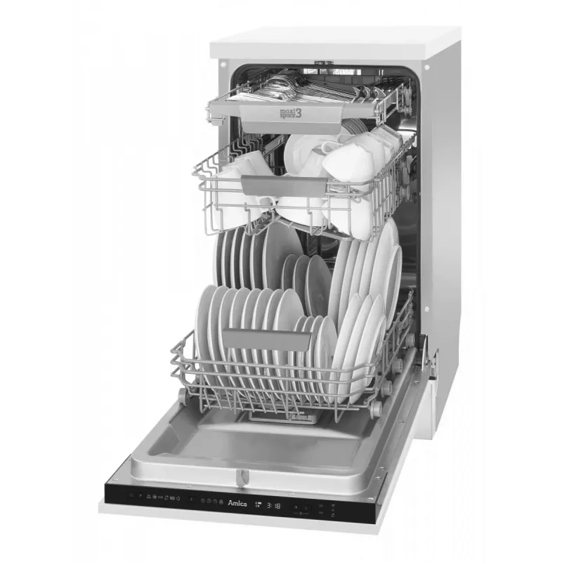 Lavavajillas integrable AMICA 1195338 — 13 cubiertos, clase de eficiencia energética C