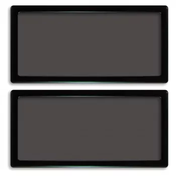 Kit de filtros antipolvo DEMCiflex DAN Case A4 SFX, negro, 269,6 × 149,7 mm, 2 unidades