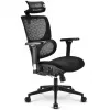 Silla de oficina Sharkoon OfficePal C40 — negra, diseño ergonómico, regulable en altura