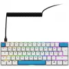 Teclado Sharkoon SGK50 S4 Home USB QWERTZ alemán blanco 60% RGB LED