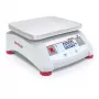 Básculas portátiles electrónicas OHAUS Valor 1000 V12P30 EU — capacidad 30 kg, precisión 5 g, plataforma de pesaje de acero inoxidable