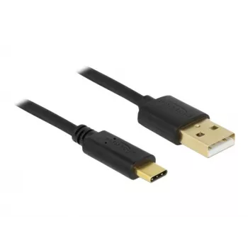 Cable USB DeLOCK 85209 USB 2.0 3 m USB A USB C negro