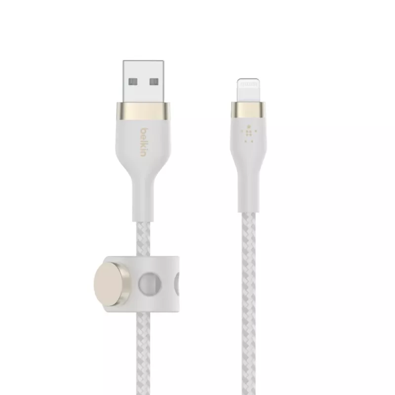 Belkin BOOST CHARGE - cable Lightning - USB macho a Lightning macho - 3 m - blanco - para Apple iPad/iPhone/iPod (Lightning)