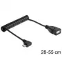 Cable USB DeLOCK 83354 USB 2.0 0,5 m Micro-USB B USB A negro