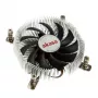 Akasa AK-CC7129BP01 disipador de CPU de perfil bajo, 75 mm, LGA775/LGA1156/LGA1155/LGA1150, aluminio