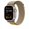 Correa Apple 49mm Tan Alpine Loop Large Natural Titanium Finish