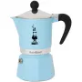 Cafetera Bialetti Rainbow 0,06 L Aluminio Termoplástico Azul