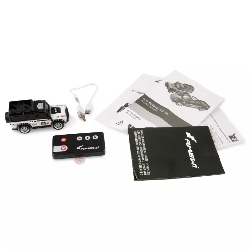 Coche RC offroad Amewi 22678 – eléctrico, escala 1:64, Li-Ion 150 mAh, para niños a partir de 6 años