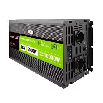 Inversor LCD 48V 5000W/10000W onda senoidal pura con indicador