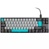 Teclado mecánico Ducky Varmilo Miya69 Pro QWERTZ USB con interruptores Cherry MX Silent Red