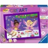 Set de pintura Ravensburger CreArt – Amigas hadas (set de pintura infantil)