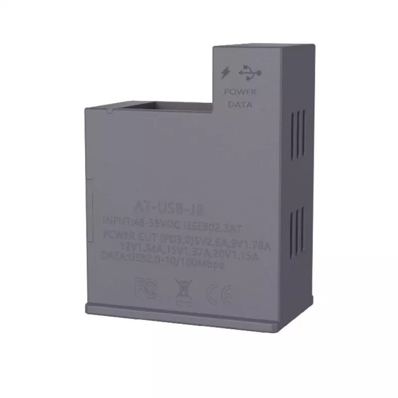Extralink AT-USBC-JB-V3 | Convertidor PoE por USB-C | 25 W, 10/100 Mbps
