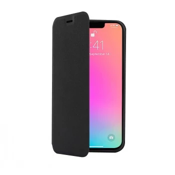 Funda cartera Screenor Clever iPhone 16e 15,5 cm negra