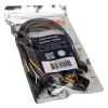 Cable de alimentación SATA en Y Akasa - 30cm pack de 2 - cable - digital/datos