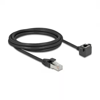 Cable de red DeLOCK 81098 RJ-45 Cat6 2 m negro