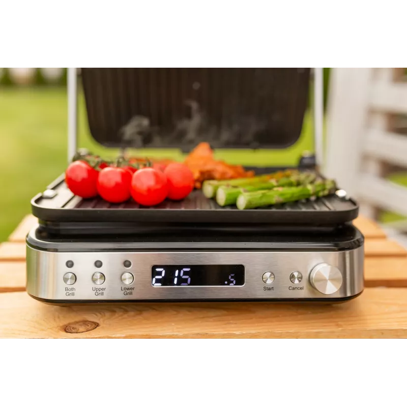 Blaupunkt GRS901 parrilla eléctrica con placas para gofres