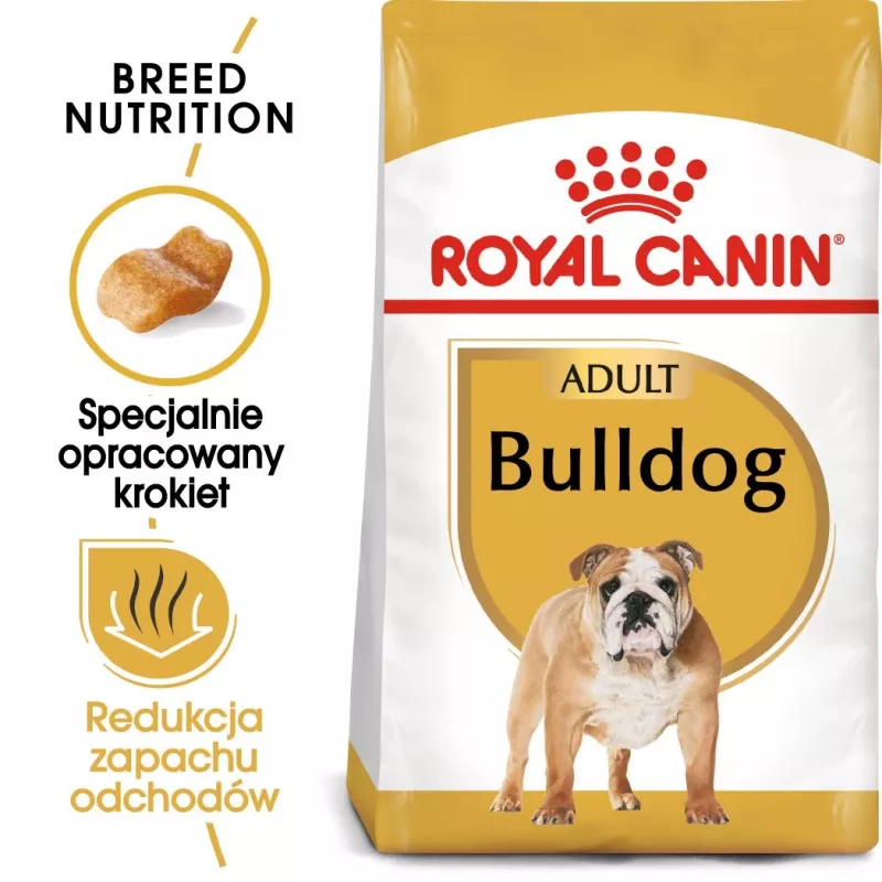 Royal Canin Bulldog Adult pienso seco para perros, 12 kg
