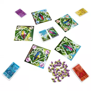 Mach die Flatter, Juego de mesa