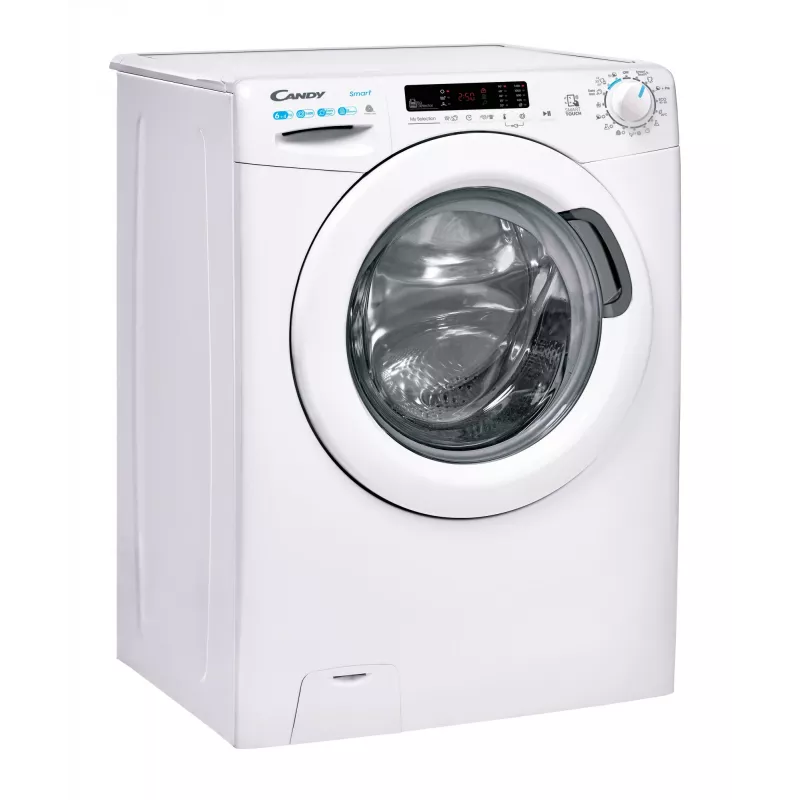 Lavadora - secadora CANDY CSWS 4642DW2/1-S, 6/4 kg, clase energética D, 1400 rpm, profundidad 45,4 cm