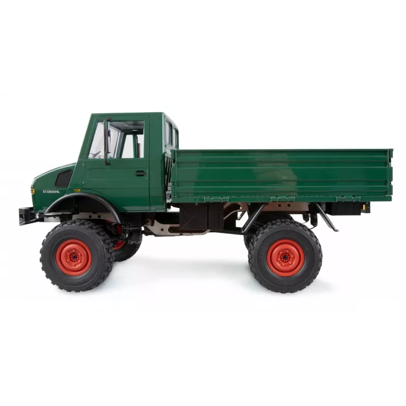 Coche RC Amewi Mercedes-Benz Unimog escala 1:12 4WD, verde