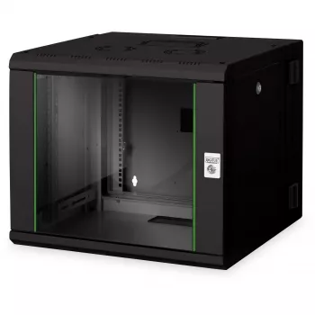 Rack de montaje en pared Digitus DN-19 09-U-3-SW