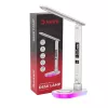 Lámpara de mesa Hawk HW-LAMP03 blanca RGB — lámpara de escritorio LED ajustable con iluminación RGB