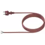 Bachmann - Cable de alimentación - 2 polos a sin conector - AC 250 V - 3,0 m - naranja (328.875)