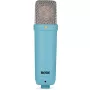 Micrófono de condensador de estudio RØDE NT1 Signature Blue, cardioide, 20–20000 Hz, XLR, 52×189 mm, 313 g