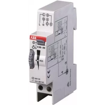 Interruptor horario para luz de escalera ABB E232-230 E232-230 (2CDE110000R0501)