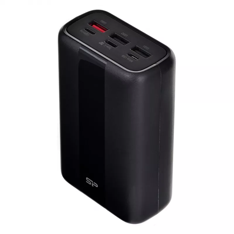 Batería externa Silicon Power QX55 polímero de litio (LiPo) 30000 mAh negra