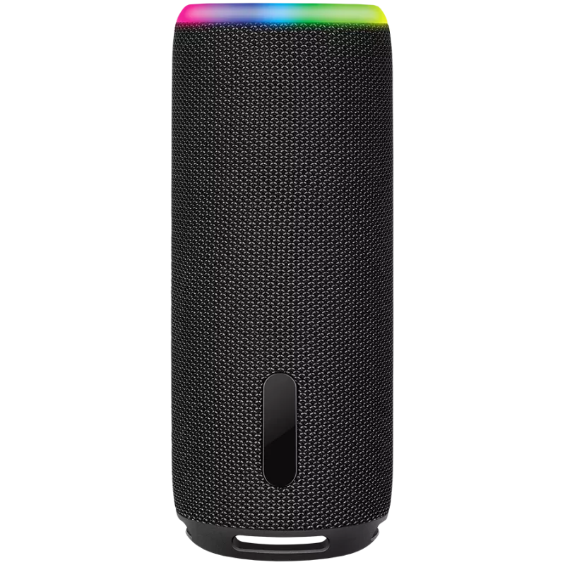 Altavoz 2.0 portátil SVEN PS-150, negro, potencia de salida 10W (2x5W) (RMS), TWS, Bluetooth, FM, USB, batería de litio 1800mAh