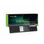 Batería Green Cell DE93 para DELL Latitude E7440, Li‑Ion 7,4V 4500mAh, 4 celdas, negra