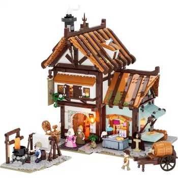 Mittelalterliche Schneiderei, juguete de construcción