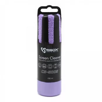 Limpiador de pantallas Sbox CS-5005U 150ml lila