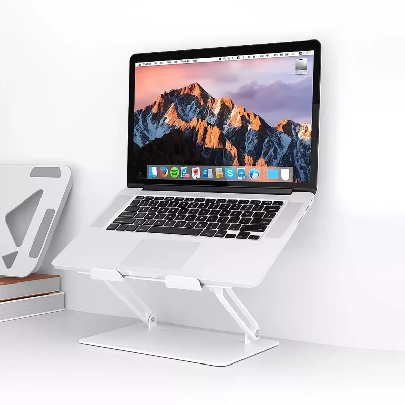 Soporte para portátil MEDIA-TECH – soporte para portátil MT2661W (blanco)