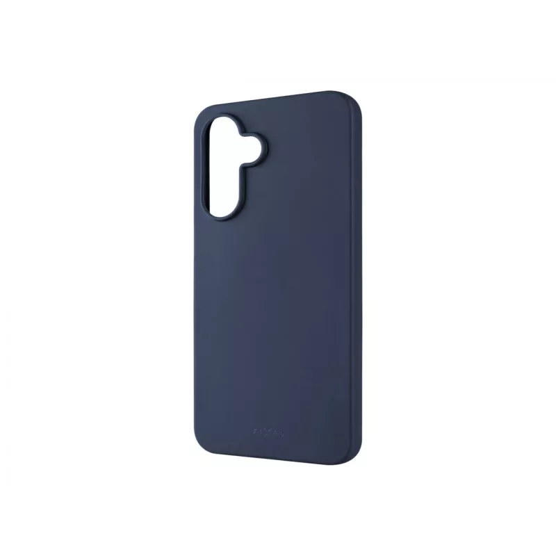 Funda trasera para móvil FIXED para Samsung Galaxy A17 4G/5G — goma azul, funda protectora trasera