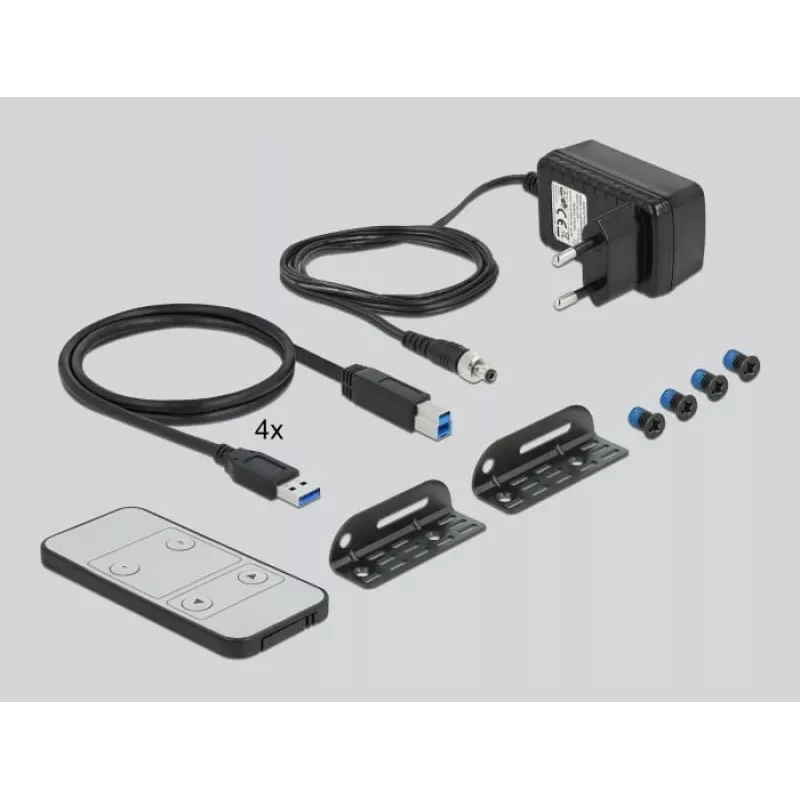 Switch KVM DeLOCK 11484 negro