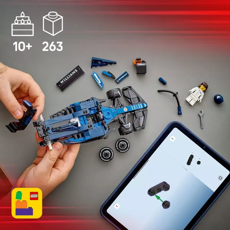 LEGO SPEED CHAMPIONS 77249 Williams Racing FW46 Coche de carreras F1