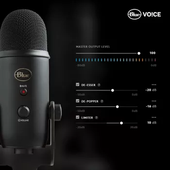 Micrófono Blue Microphones Yeti USB Blackout