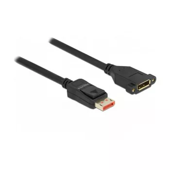 Cable de extensión DisplayPort Montaje en panel DeLOCK 87098 8K 60 Hz 3 m