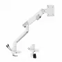 ART Soporte de mesa con pistón de gas para 1 monitor LCD/LED